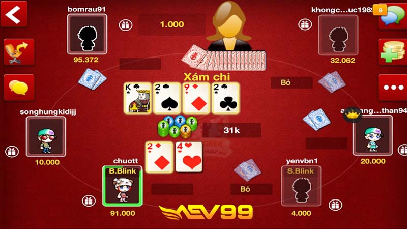 Lý do cược thủ yêu thích game bài đổi thưởng AEV99